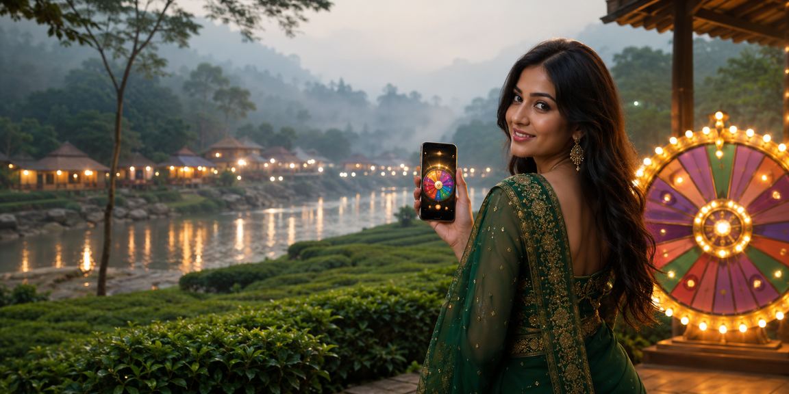 গাজীপুরের চা বাগানে লাকি ড্র — tk10 apk লটারি বাংলাদেশ